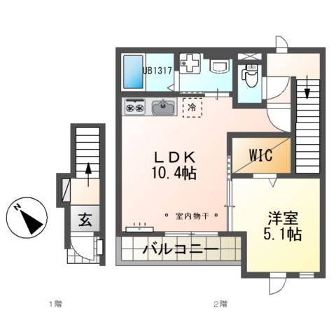 リオグランデ 間取り図