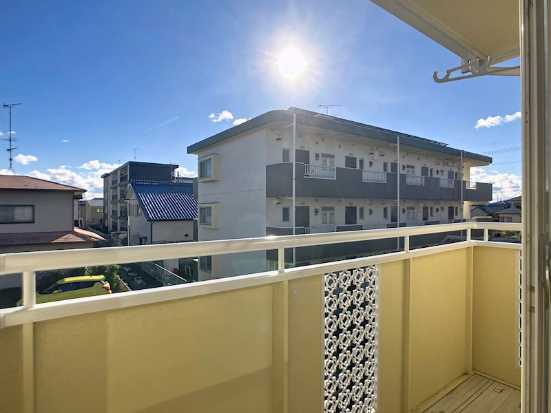 セジュールエマＣ ベランダ