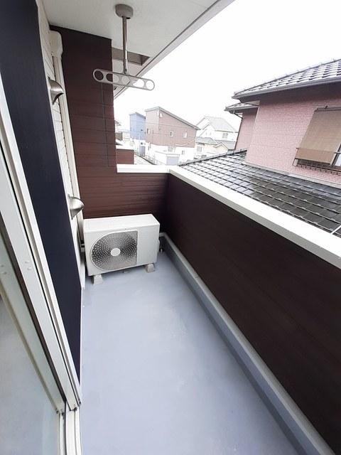 プランドールＣ ベランダ