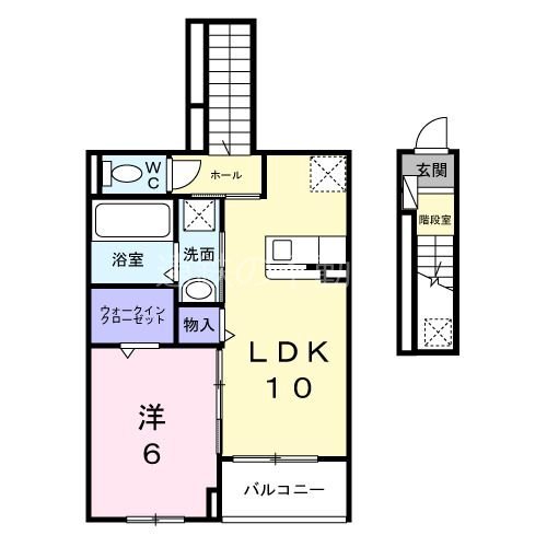 アルバ　涼 間取り