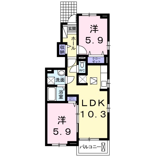 グランナチュレユー 間取り図