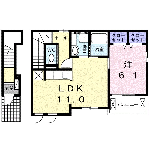 ジールⅡ 間取り図