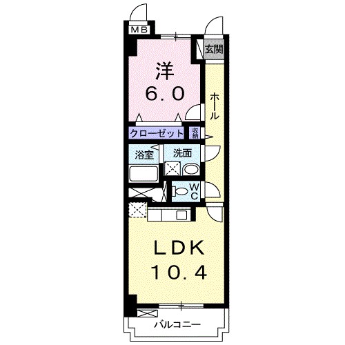 グランパレス浜松 間取り図
