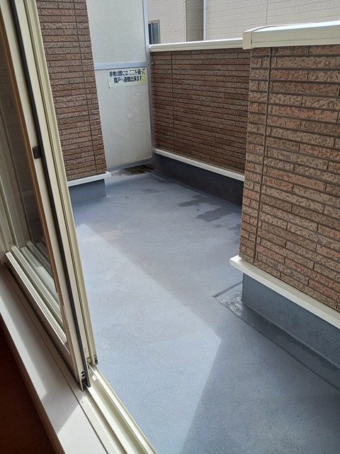 リス・ブラン ベランダ