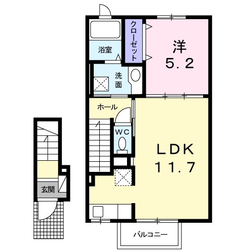 ミニーハウス 間取り図