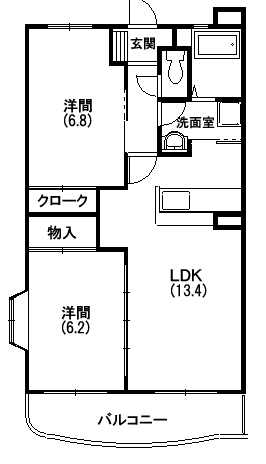 アネーロ 間取り図