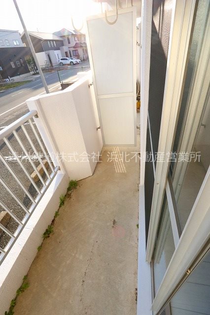 パンダハウス ベランダ