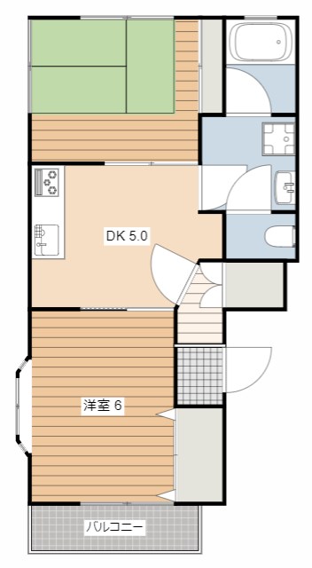 エスポワール 間取り図