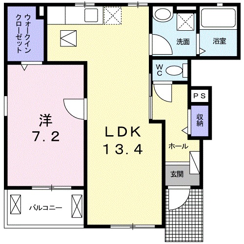 ブランドールⅡ 間取り図
