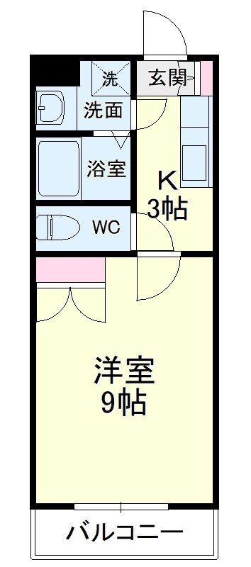 プロスパー初生 間取り図