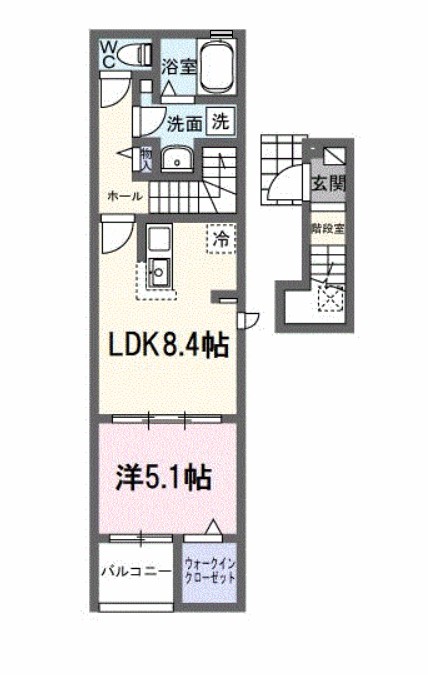ブライトガーデン旭　Ⅱ 間取り図