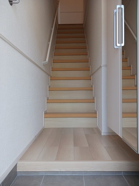 リヴィエールＢ 玄関