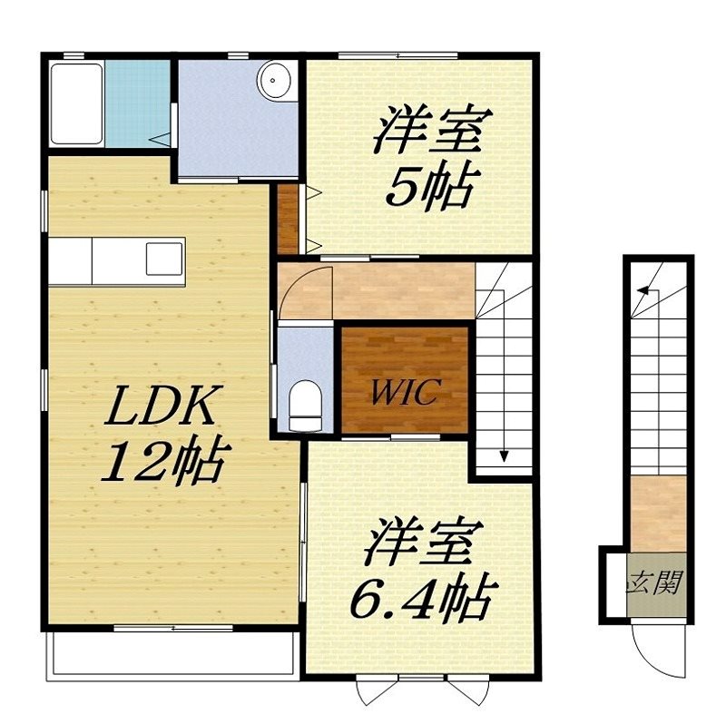 リ・プリマヴェーラⅣ 間取り図