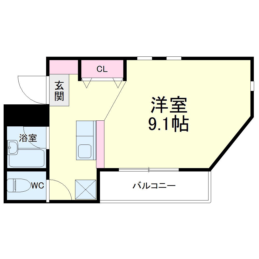 アビタシオン（葵西） 間取り図