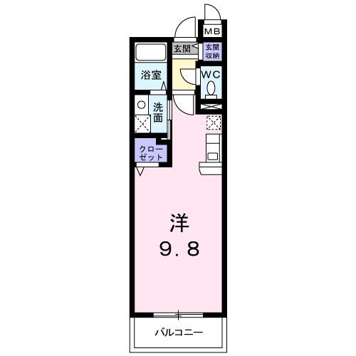 イーストワン 間取り図