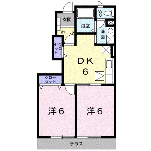 メゾン住吉 間取り図