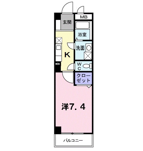 パークサイドヴィラ 間取り図