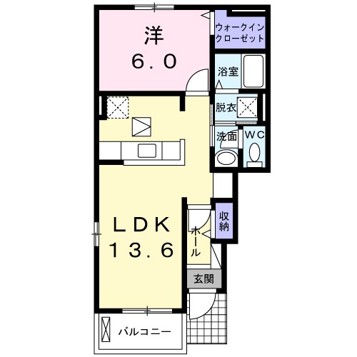 グローヴⅢ 間取り図