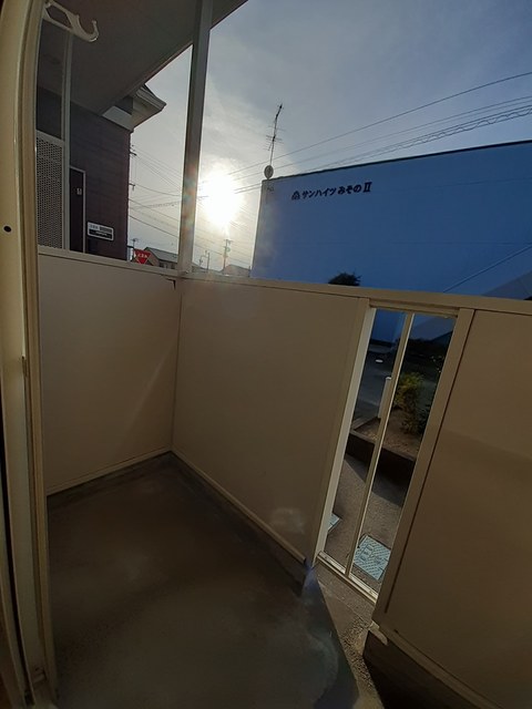 くぷる ベランダ