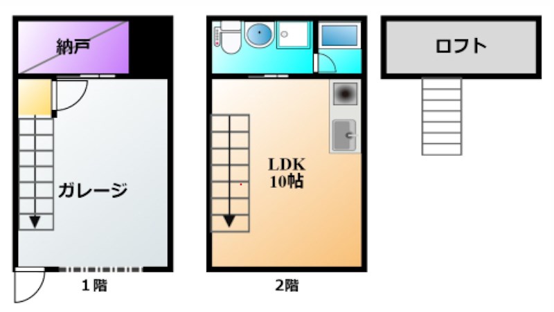 R65 GLB 間取り図