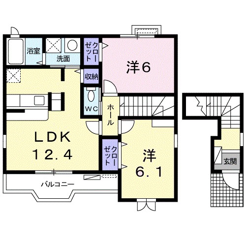 チェリッシュハウス 間取り図
