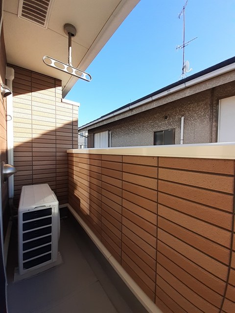 ニューメゾン　アルファー ベランダ