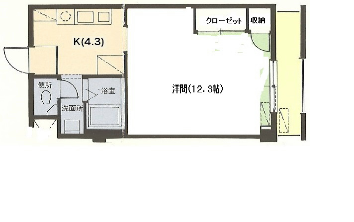 アルシェ浜松 間取り図