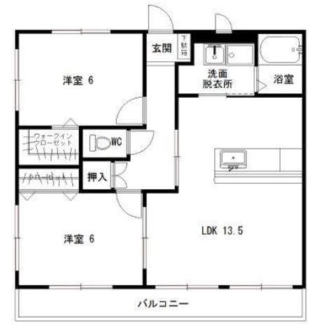 ウィズステージププレⅠ 間取り図