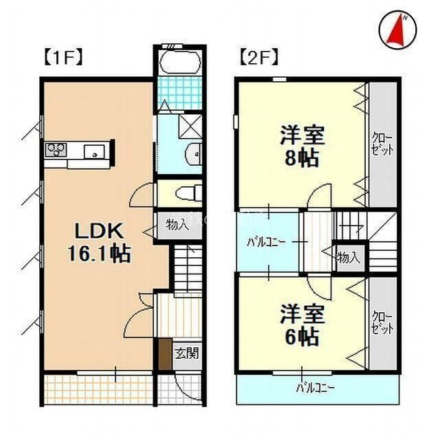 アルトゥーラ E棟 間取り図