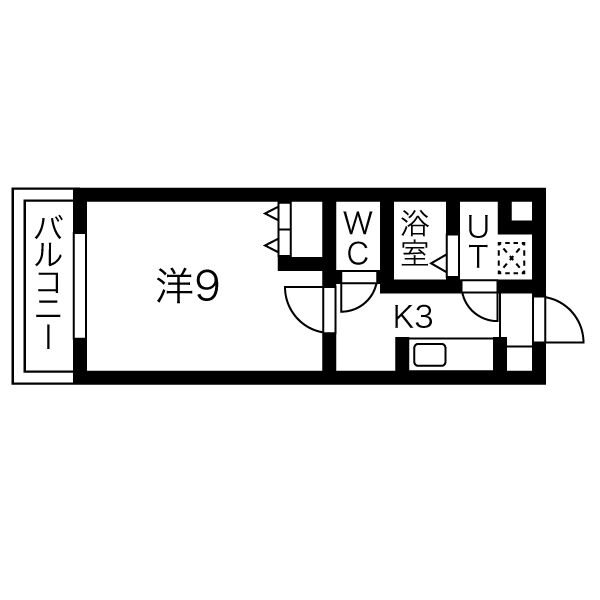 ハーヴェストⅠ 間取り