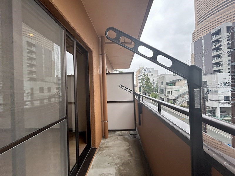 ゆず板屋 ベランダ