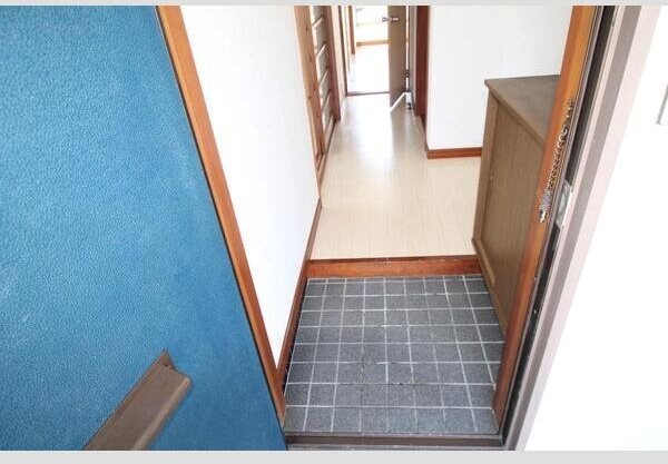 真中アパート 玄関