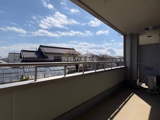 ココモ岡田マンション ベランダ