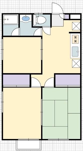 メゾンアンナ 202号室 間取り