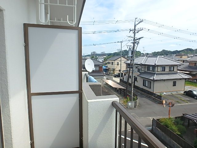 スカイロイヤル12  ベランダ