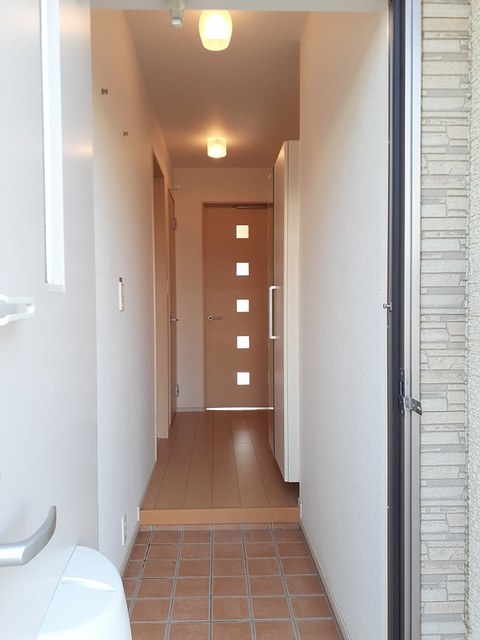 リープ美薗 玄関