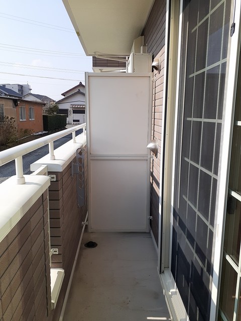 リープ美薗 ベランダ