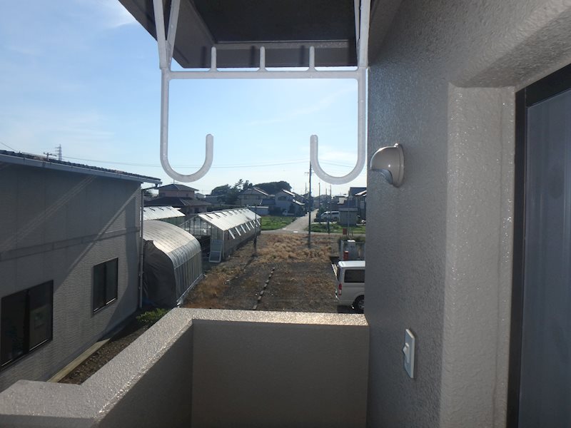 ユートピアマツバラ ベランダ