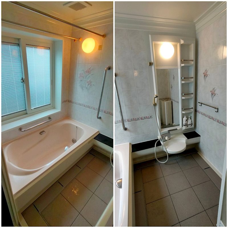 長谷戸建借家 風呂画像