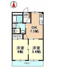 淡交舎 201号室 間取り