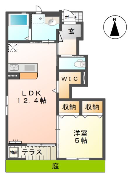 Ｐａｒｔｅｎｚａ（パルテンツァ） 間取り