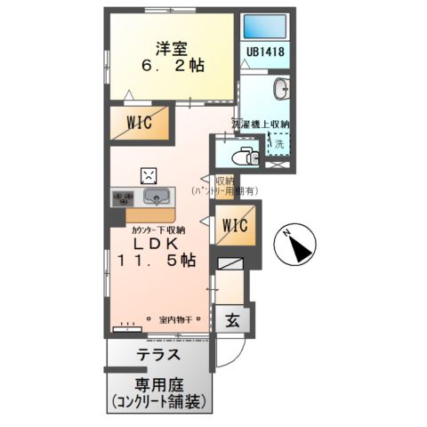 エスポワールⅡ 間取り