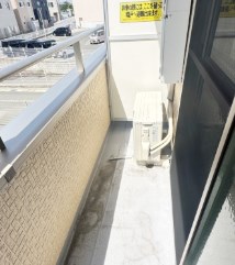 blue rose K ベランダ