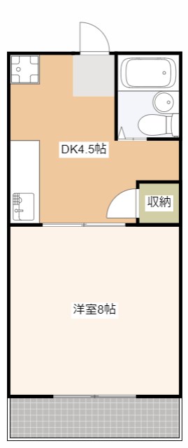 ジュネスコートⅡ 間取り