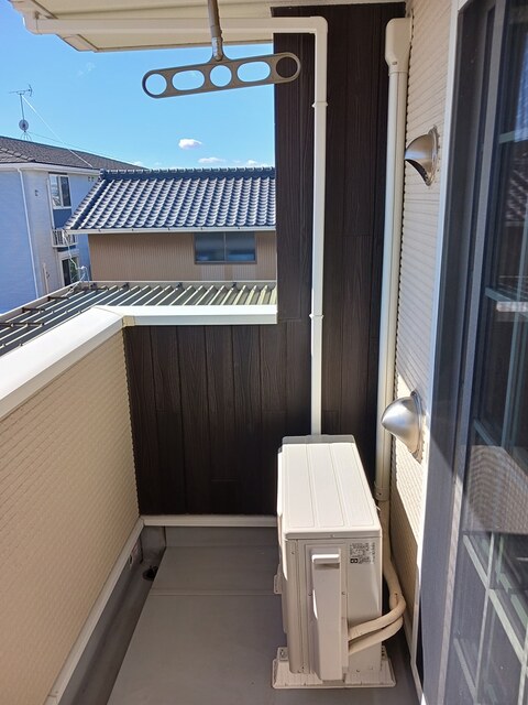 ムーンローズ ベランダ