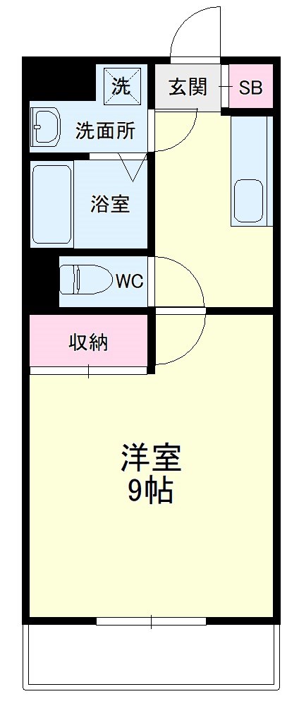 Land Fairy（ランドフェアリー） 103号室 間取り