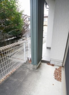 横須賀テラスハウス ベランダ