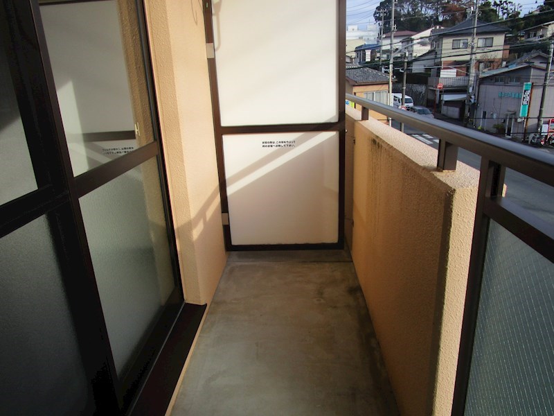 クロスロード広沢 ベランダ