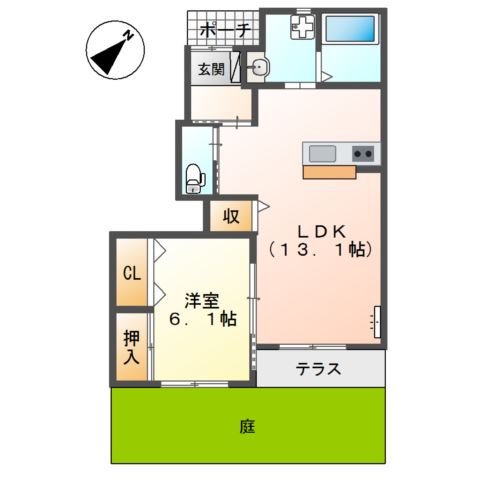 Ciel(シエル) 間取り