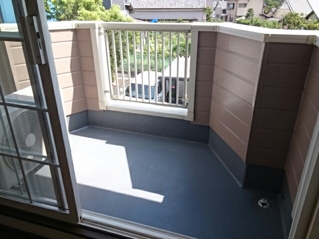 コンフォートフジ ベランダ